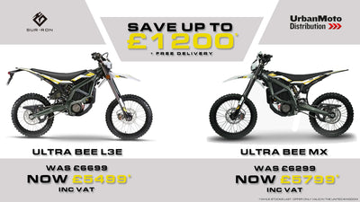 Limited-Time Festive Offer - Reserve your Surron bike with a £250 deposit today!