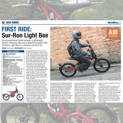 Motorcycle Monthly: LB X Road Legal Review