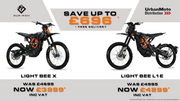 Surron L1e LBX Road Legal Electric Motorcycle Moped - Deposit Payment £250 for Orders