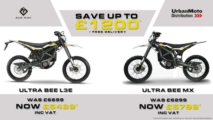 Sur-Ron Ultra Bee Electric MX Dirt Bike - Deposit Payment £250 for Orders