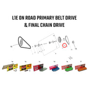 L1E Road Legal - Primary Belt Drive & Final Chain Drive