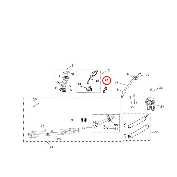 L1E Road Legal - Front Suspension Components