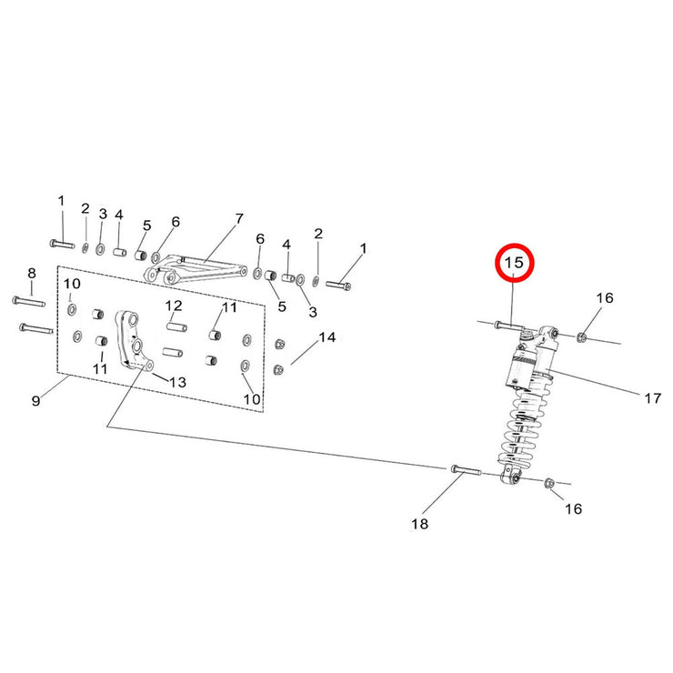 LBX Off Road Rear Suspension