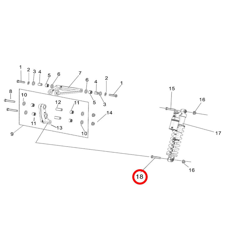 LBX Off Road Rear Suspension