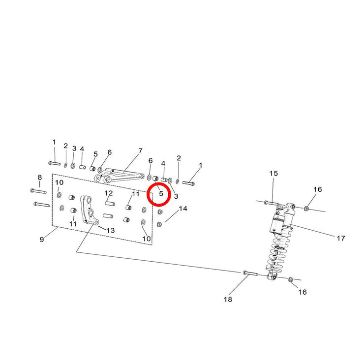 L1E Road Legal - Rear Suspension