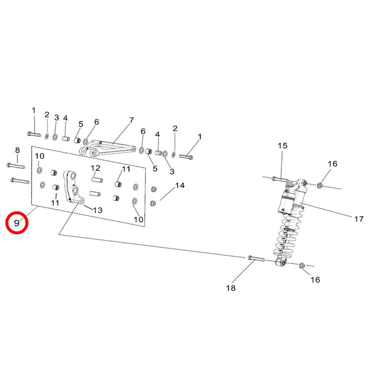 LBX Off Road Rear Suspension