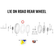 L1E Road Legal - Rear Wheel