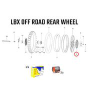 LBX Off Road Rear Wheel Assembly