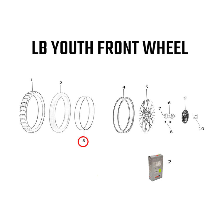 LB Youth - Front Wheel