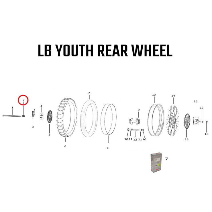 LB Youth - Rear Wheel
