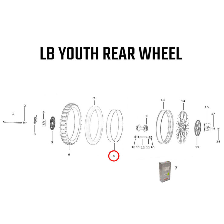 LB Youth - Rear Wheel