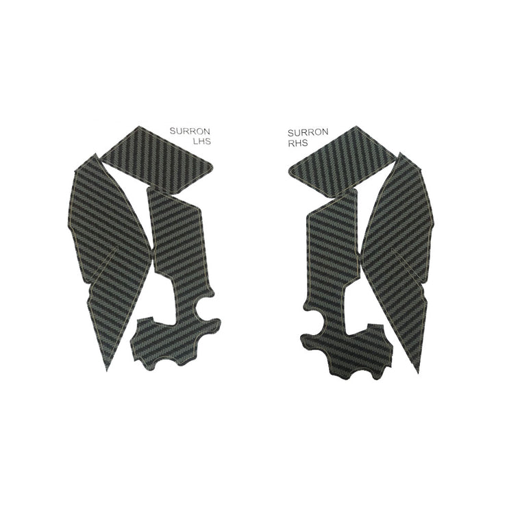 Surron LBX & L1E Protective Stickers - Carbon Look