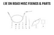 L1E Road Legal - Misc Fixings & Parts