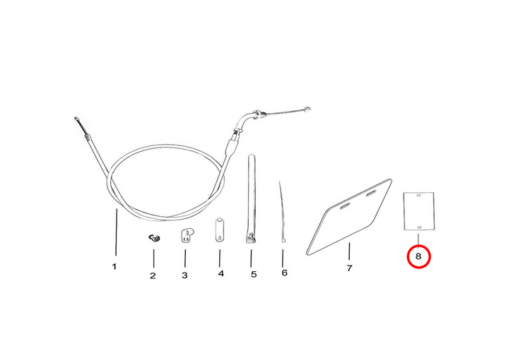 L1E Road Legal - Misc Fixings & Parts