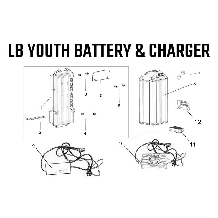 LB Youth - Battery & Charger Parts