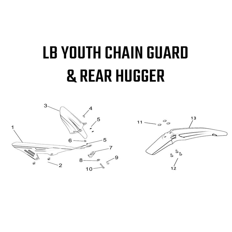 LB Youth - Chain Guard & Rear Hugger