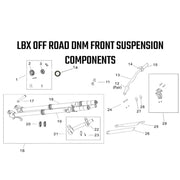 LBX Off Road DNM Front Suspension Components