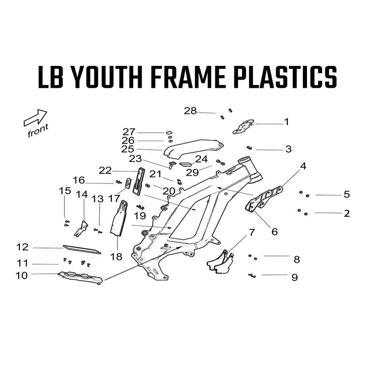 LB Youth- Frame Plastics